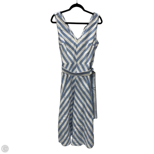 Dress Designer By Kate Spade In Blue & White, Size: L