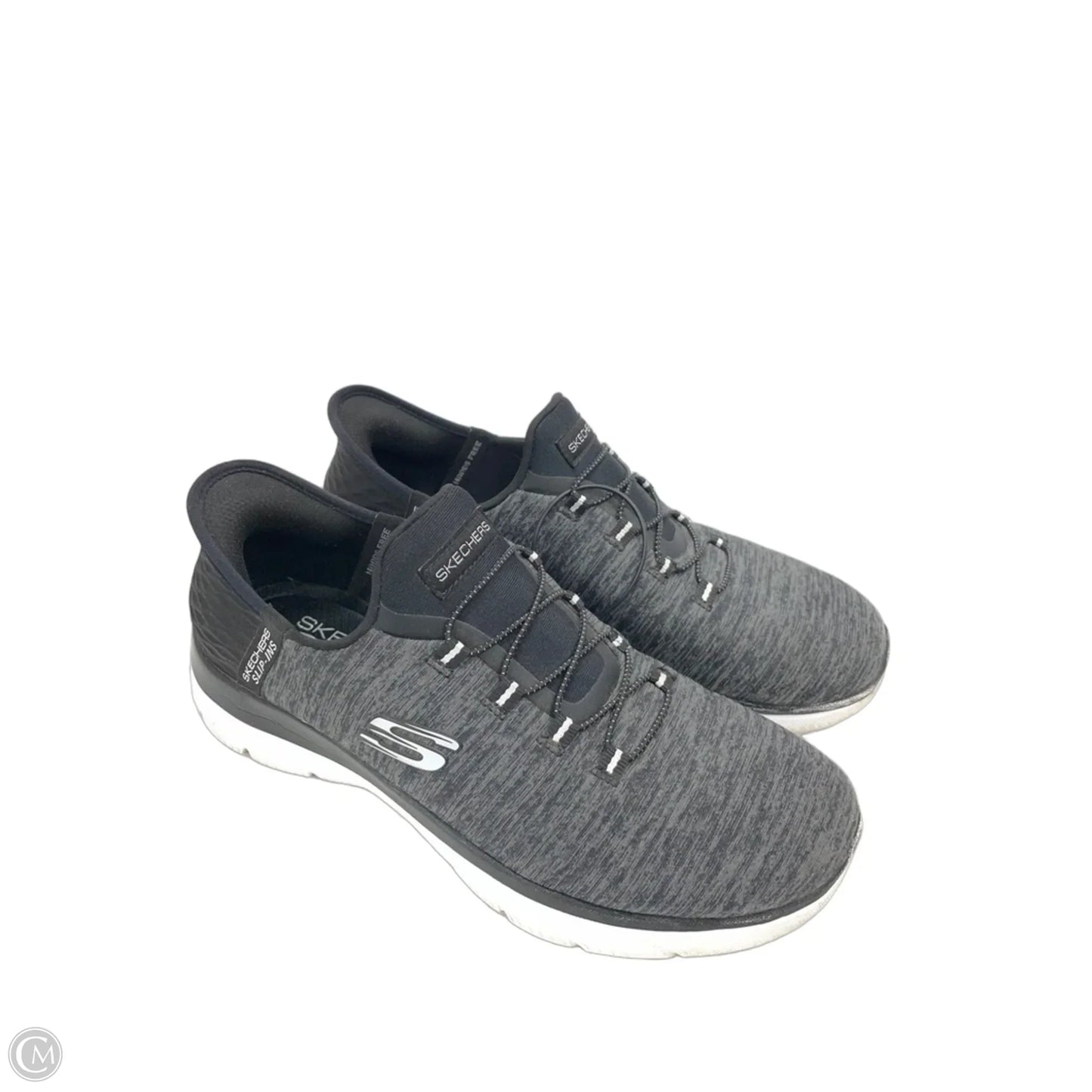 Shoes Athletic By Skechers In Grey, Size: 7.5