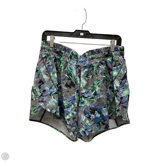 Athletic Shorts By Lululemon In Multi-colored, Size: L