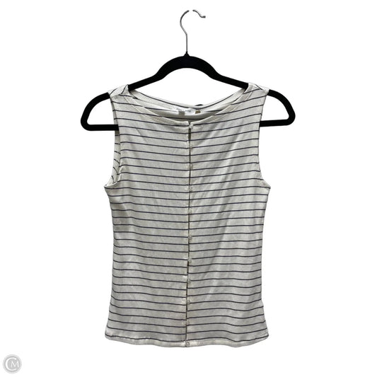 Top Sleeveless By Pink Rose In Striped Pattern, Size: M