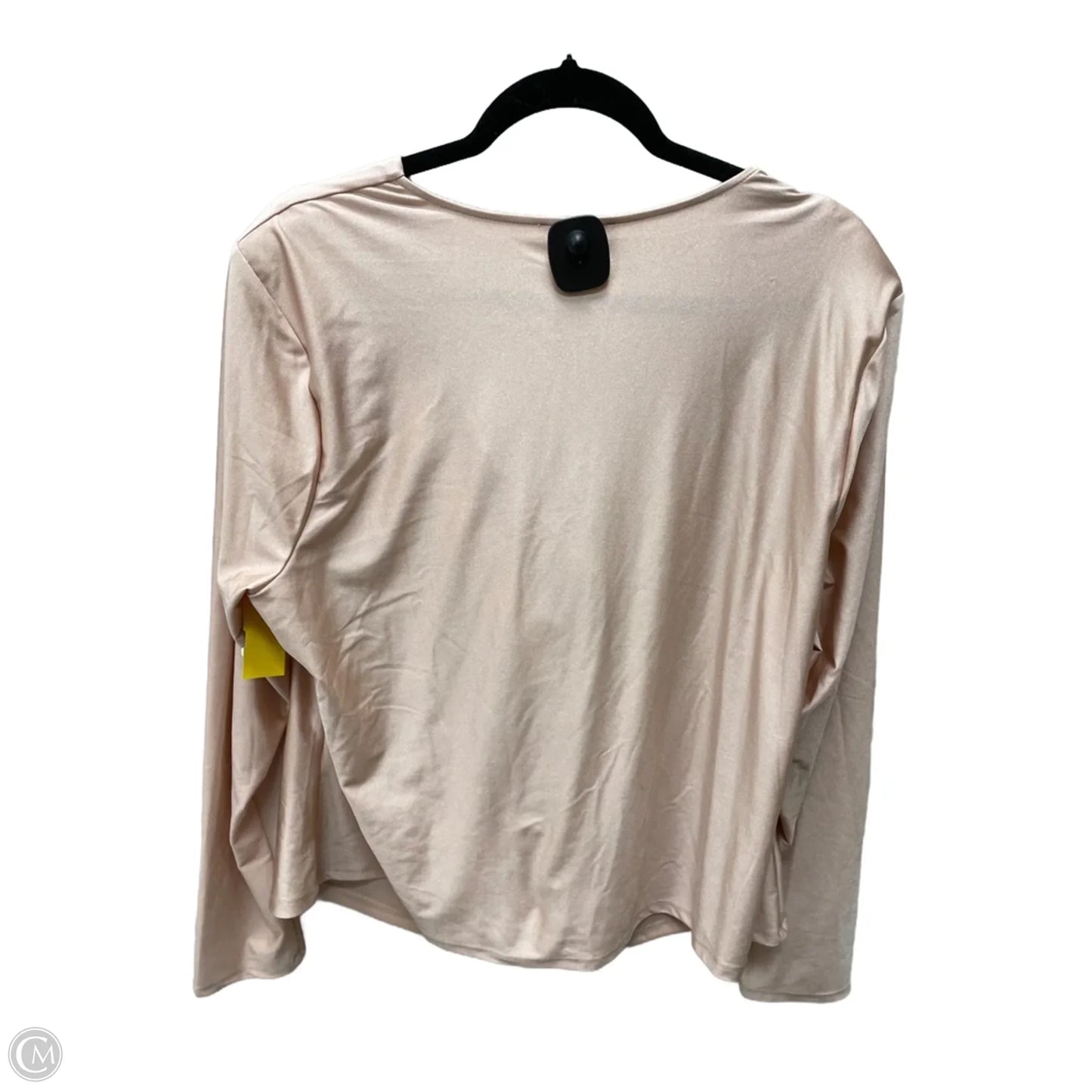 Top Long Sleeve By Bar Iii In Pink, Size: 3x