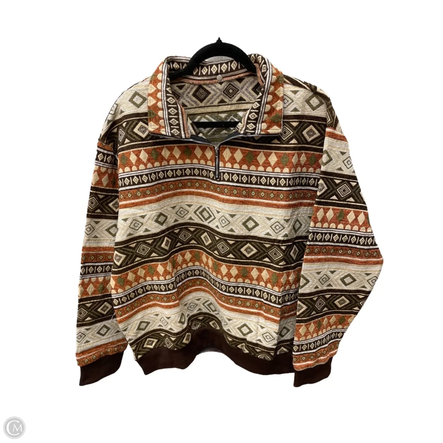 Jacket Other By Clothes Mentor In Geometric Pattern, Size: 2x