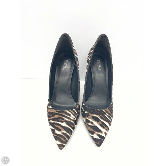 Shoes Heels Stiletto By Michael By Michael Kors In Animal Print, Size: 8.5