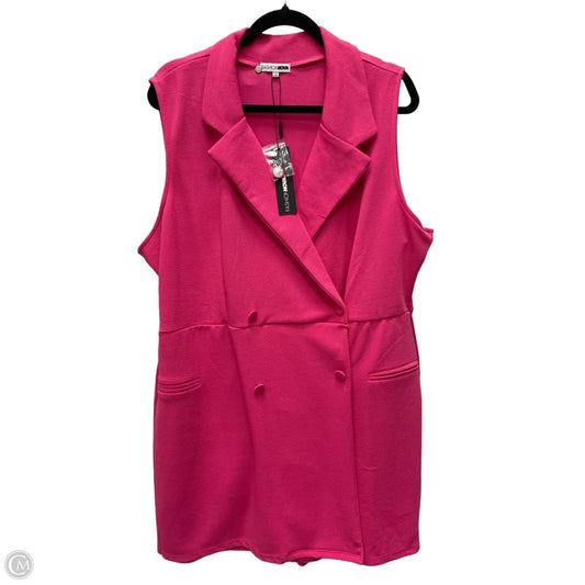 Romper By Fashion Nova In Pink, Size: 2x