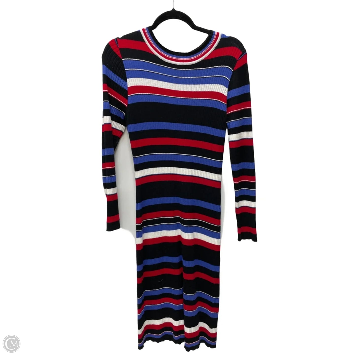 Dress Sweater By Lane Bryant In Striped Pattern, Size: L