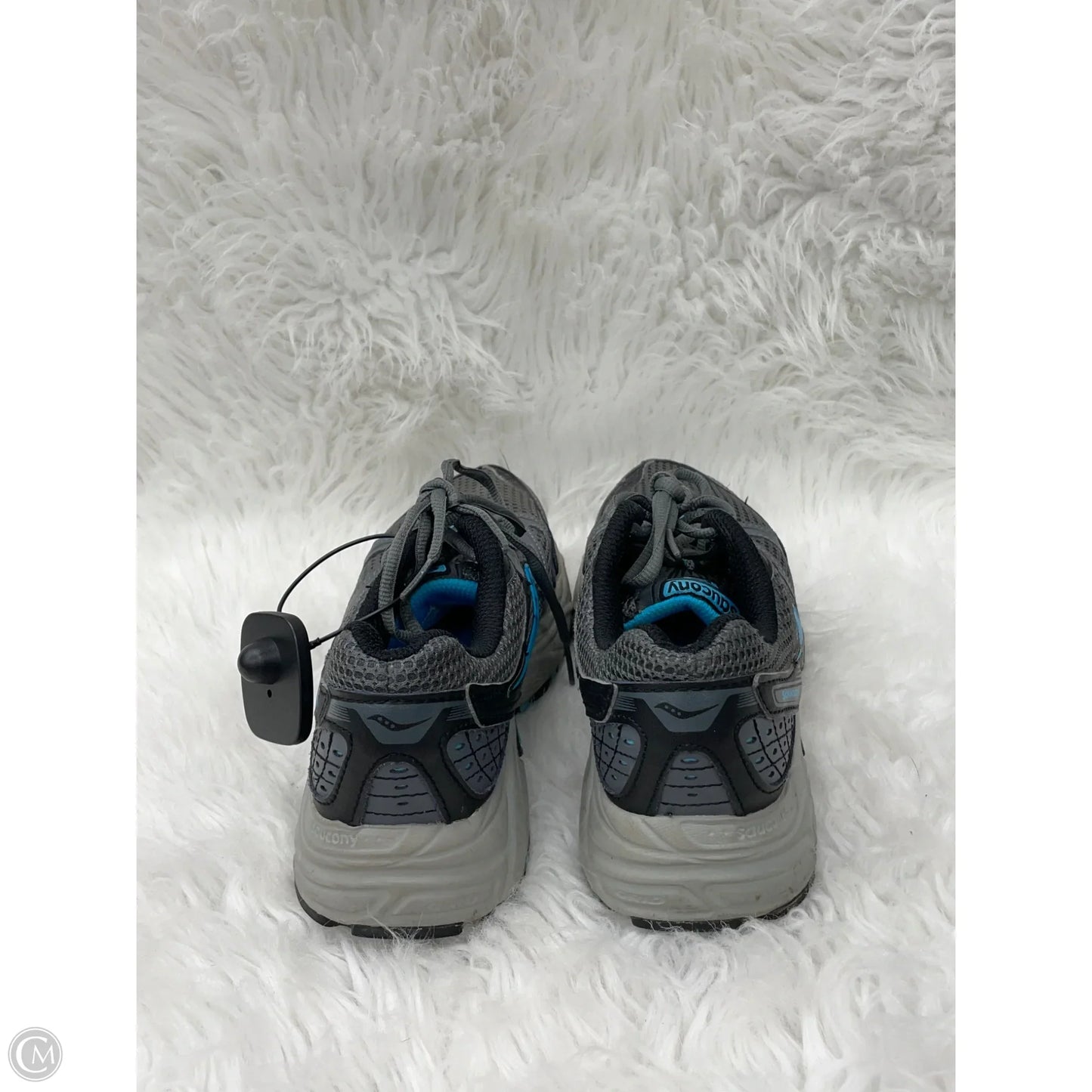 Shoes Athletic By Saucony In Blue & Grey, Size: 8