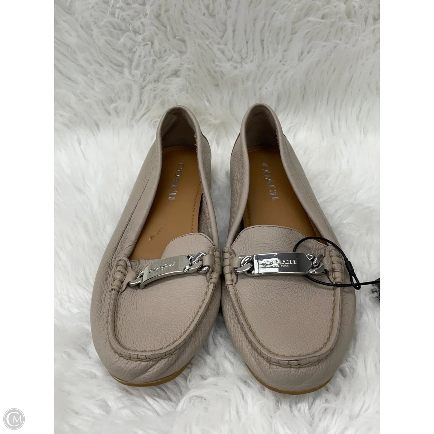 Shoes Designer By Coach In Tan, Size: 8.5