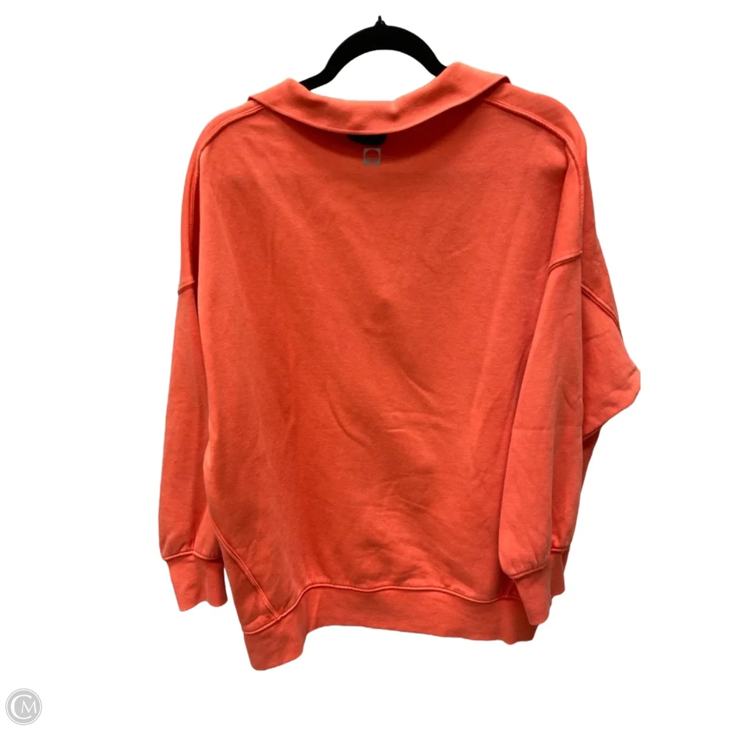 Sweatshirt Collar By Daily Practice By Anthropologie In Orange, Size: M