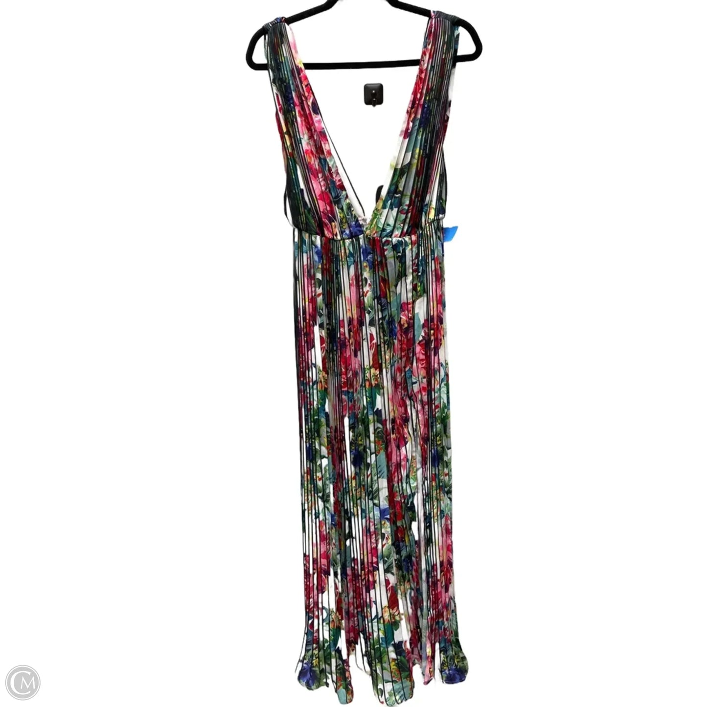 Dress Casual Maxi By Clothes Mentor In Floral Print, Size: L