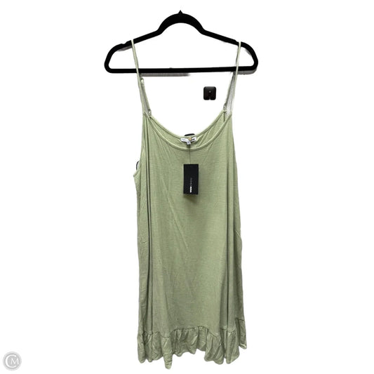 Dress Casual Short By Fashion Nova In Green, Size: 3x
