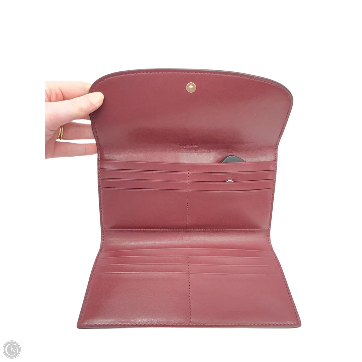 Wallet Designer By Coach, Size: Medium