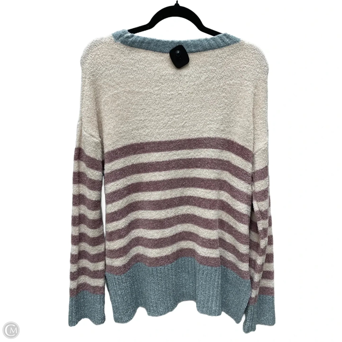Sweater By Easel In Striped Pattern, Size: M