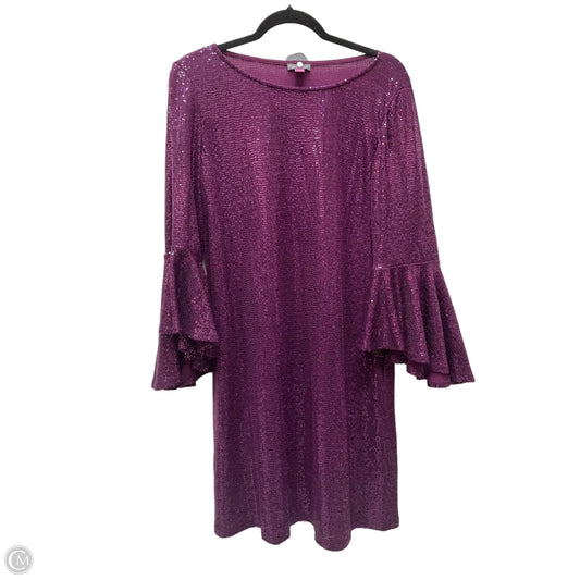 Dress Party Short By Vince Camuto In Purple, Size: L