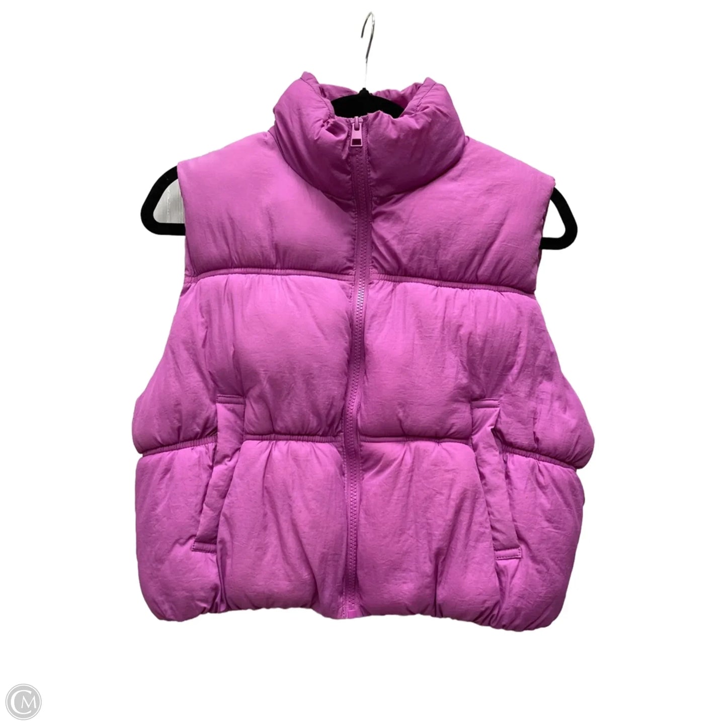 Vest Puffer & Quilted By Love Tree In Pink, Size: L