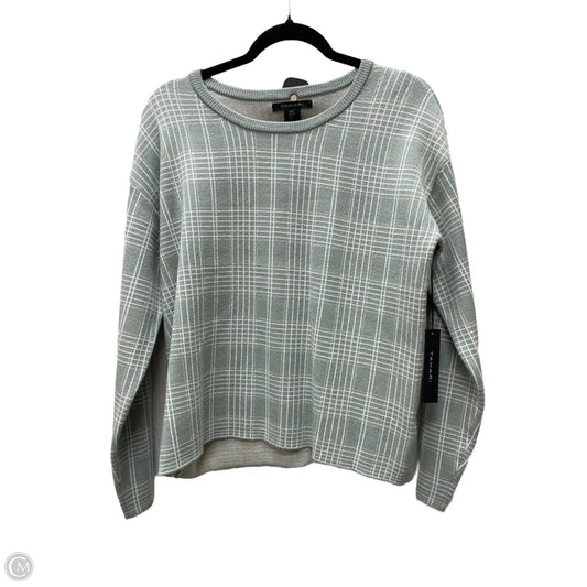 Sweater By Tahari In Plaid Pattern, Size: M