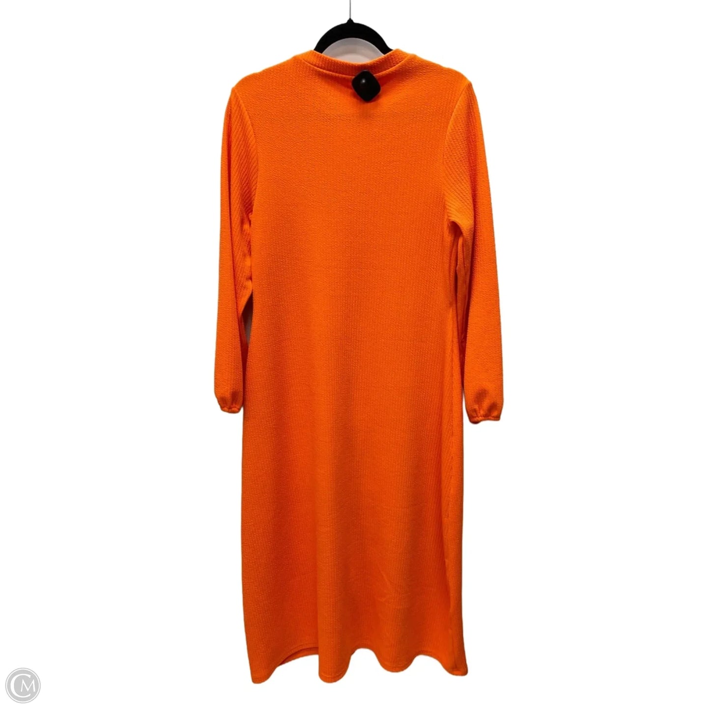 Dress Casual Maxi By Shein In Orange, Size: Xl