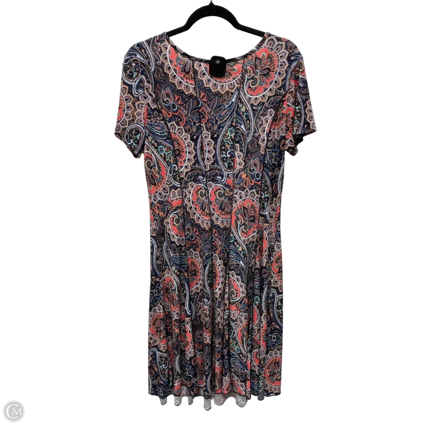 Dress Casual Midi By Sami & Jo In Geometric Pattern, Size: 1x