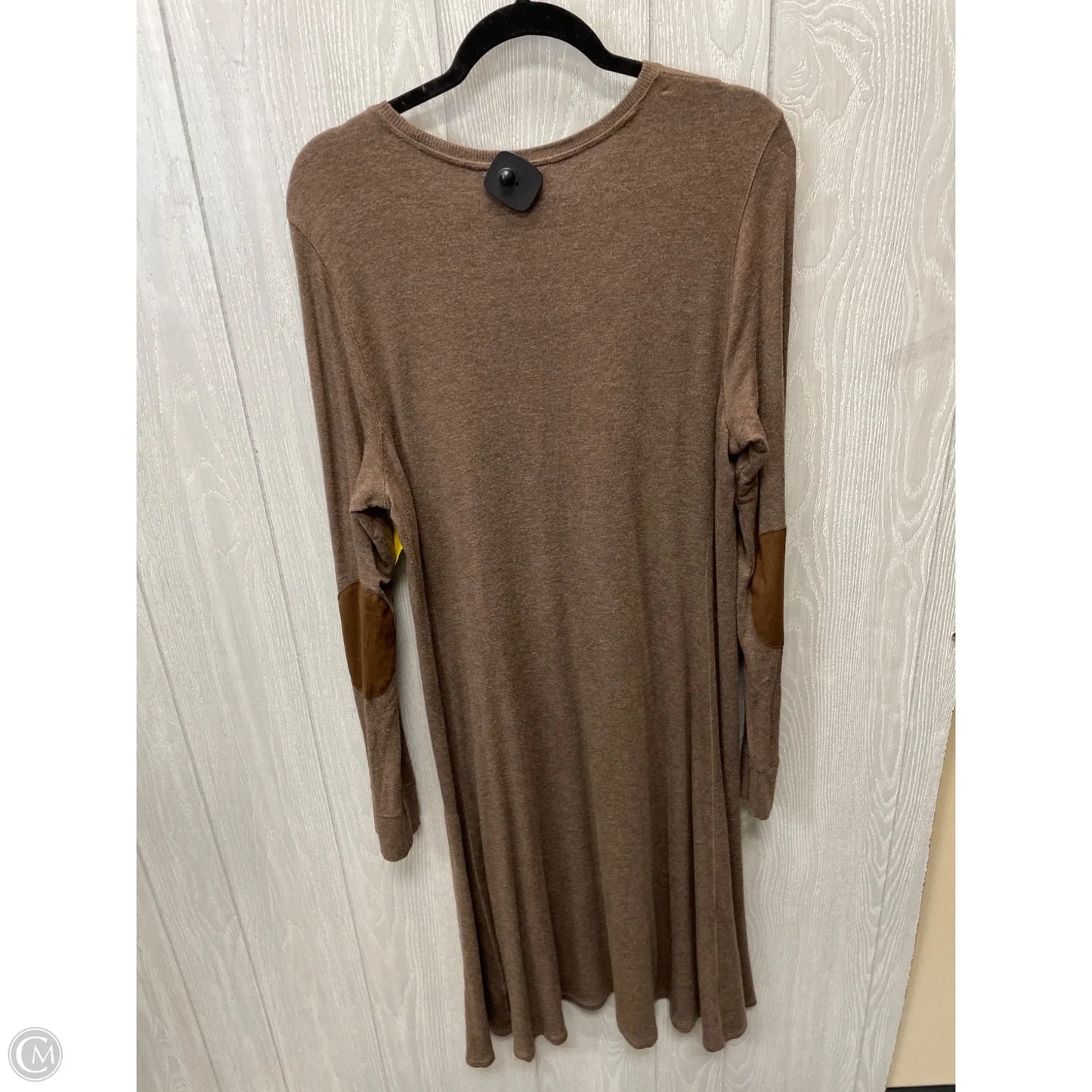 Dress Casual Midi By Lauren By Ralph Lauren In Brown, Size: Xl