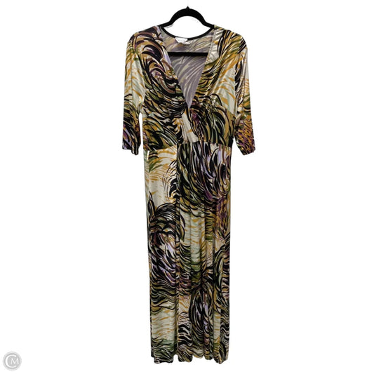 Dress Casual Maxi By Clothes Mentor In Multi-colored, Size: 2x