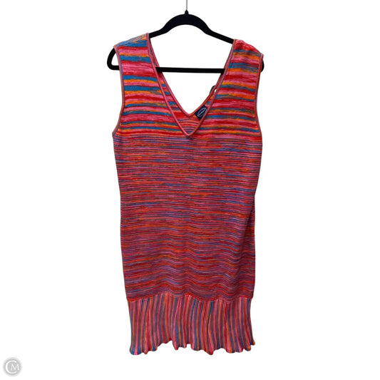 Dress Casual Midi By Scoop In Multi-colored, Size: 2x