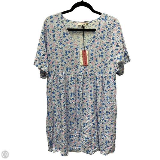 Dress Casual Short By Andree By Unit In Floral Print, Size: L