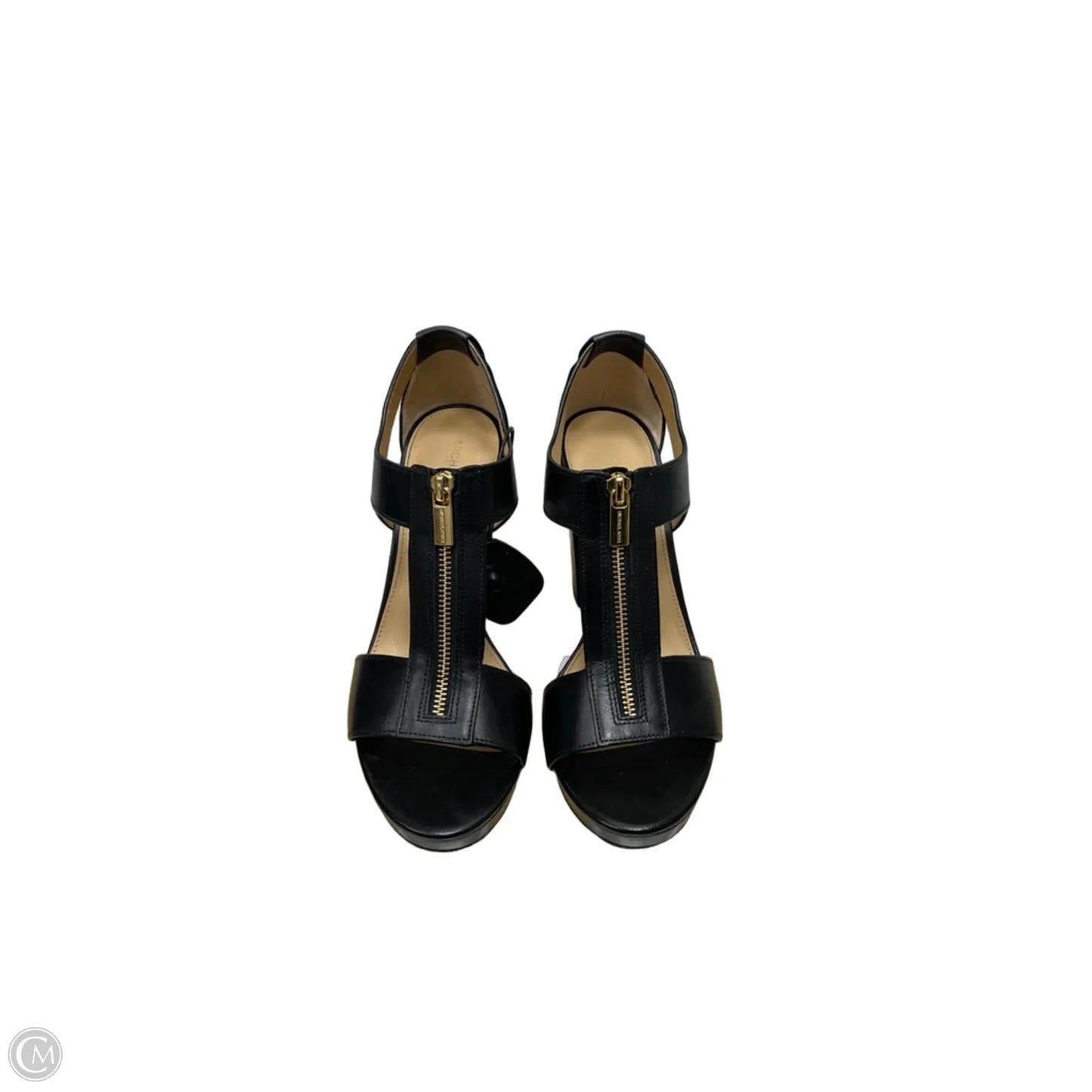 Sandals Designer By Michael Kors In Black, Size: 10