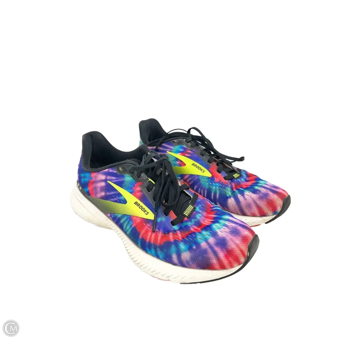 Shoes Athletic By Brooks In Tie Dye Print, Size: 7