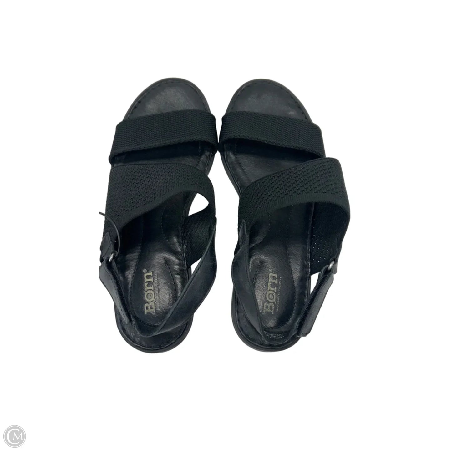 Sandals Flats By Born In Black, Size: 10