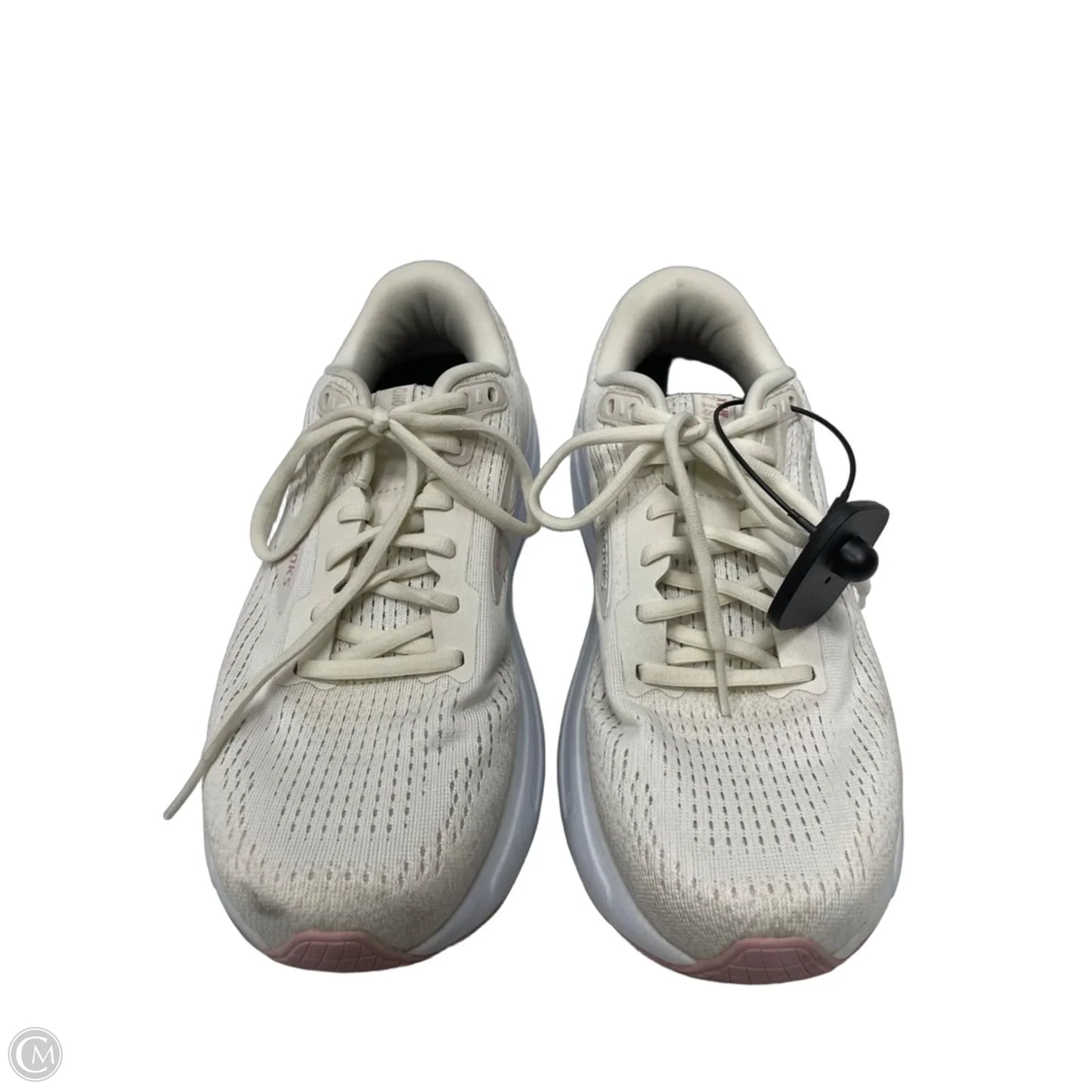 Shoes Athletic By Brooks In Cream, Size: 9