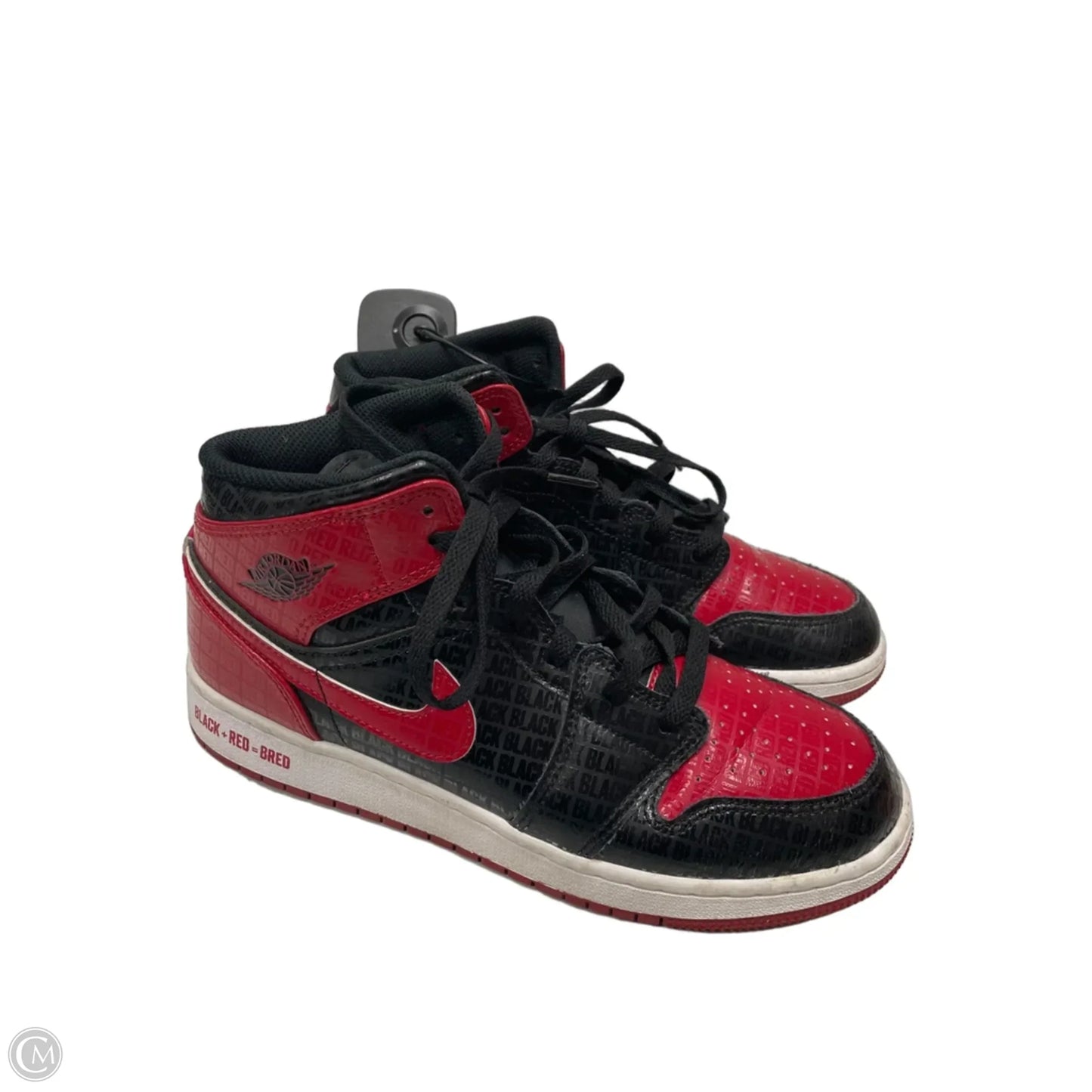 Shoes Sneakers By Nike In Black & Red, Size: 8.5