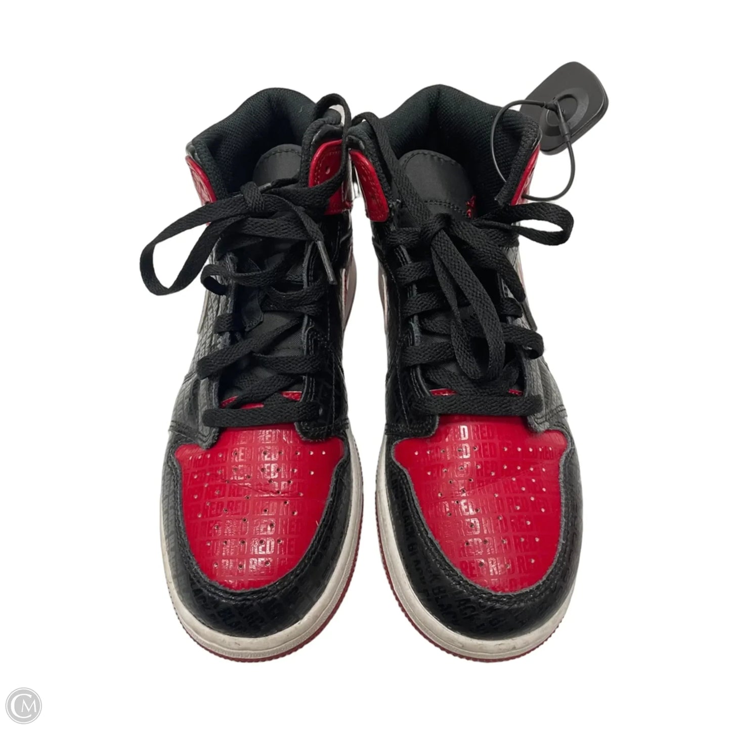 Shoes Sneakers By Nike In Black & Red, Size: 8.5