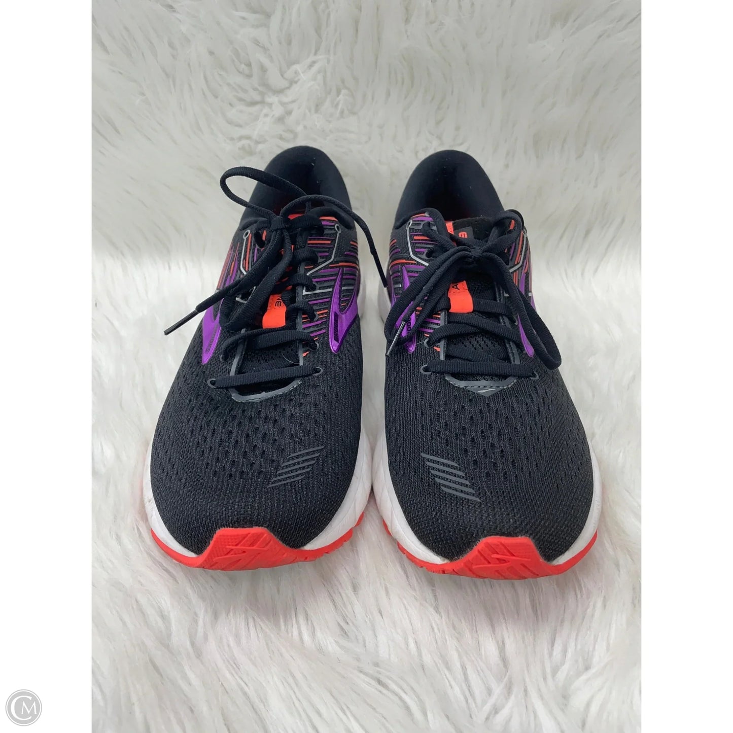 Shoes Athletic By Brooks In Black & White, Size: 11