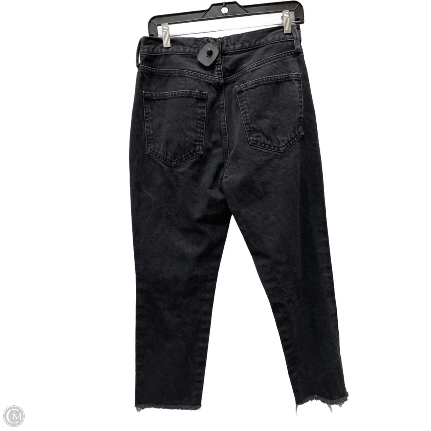 Jeans Cropped By We The Free In Black Denim, Size: 4