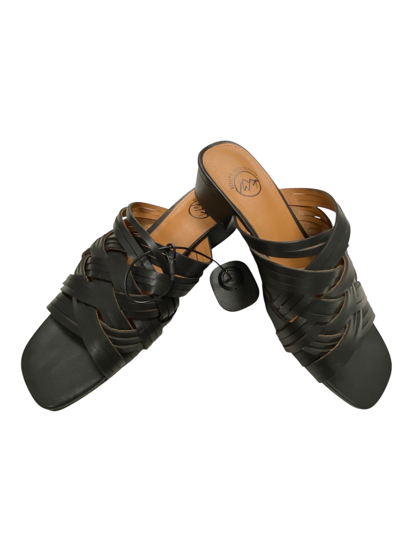 Shoes Heels Block By White Mountain In Black, Size:7.5