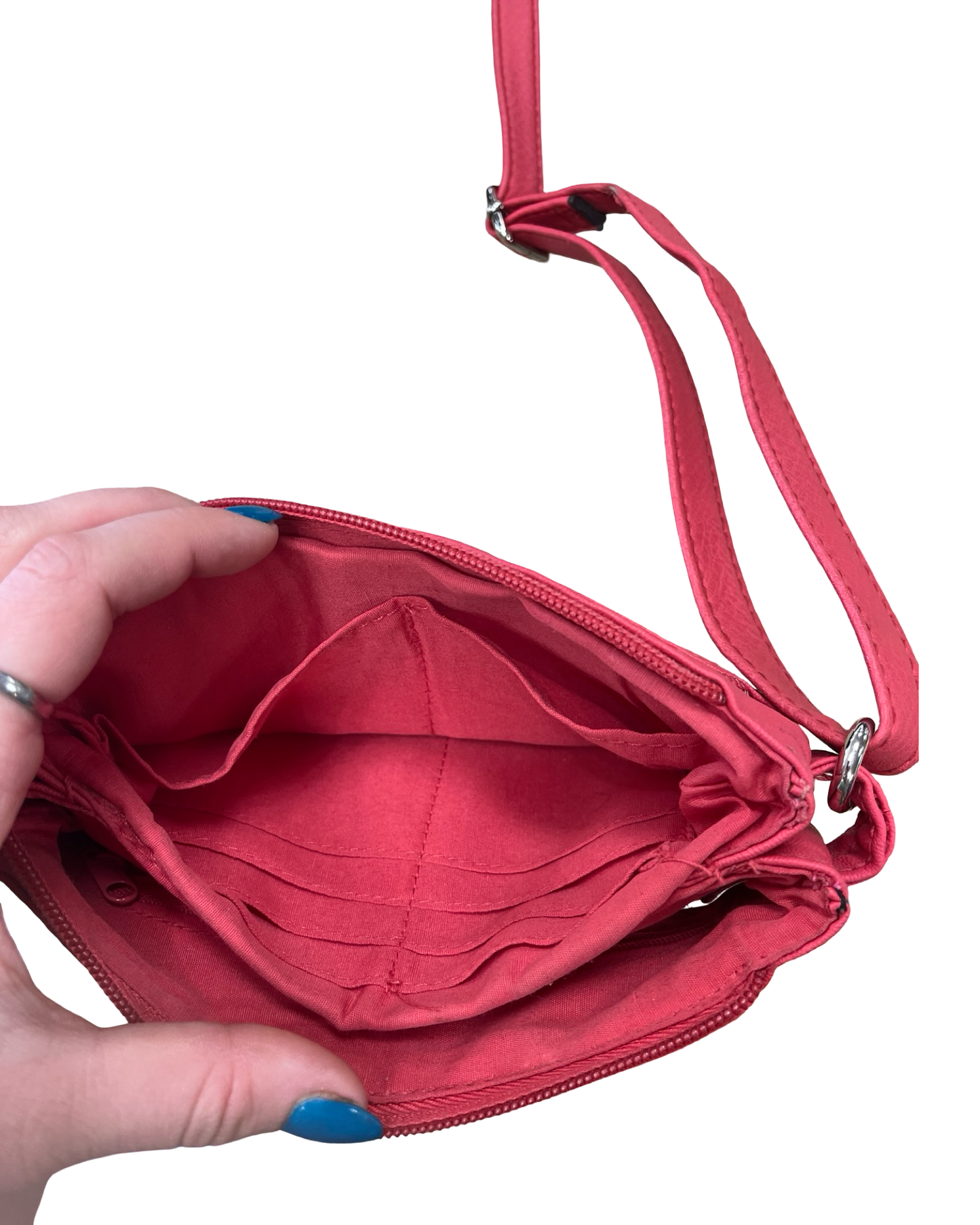 Crossbody By Rosetti In Coral, Size:Small
