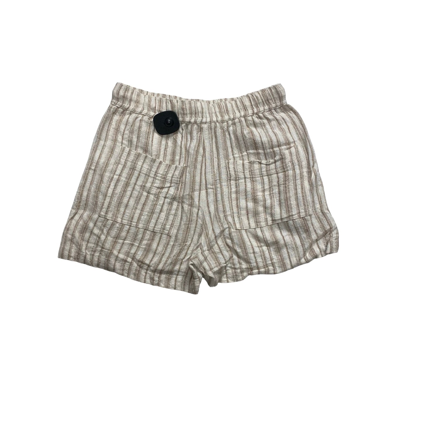 Shorts By Staccato In Tan & White, Size:S