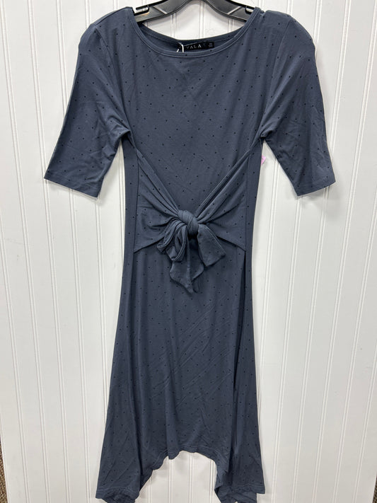 Dress Casual Midi By Cmc In Grey, Size:Xs
