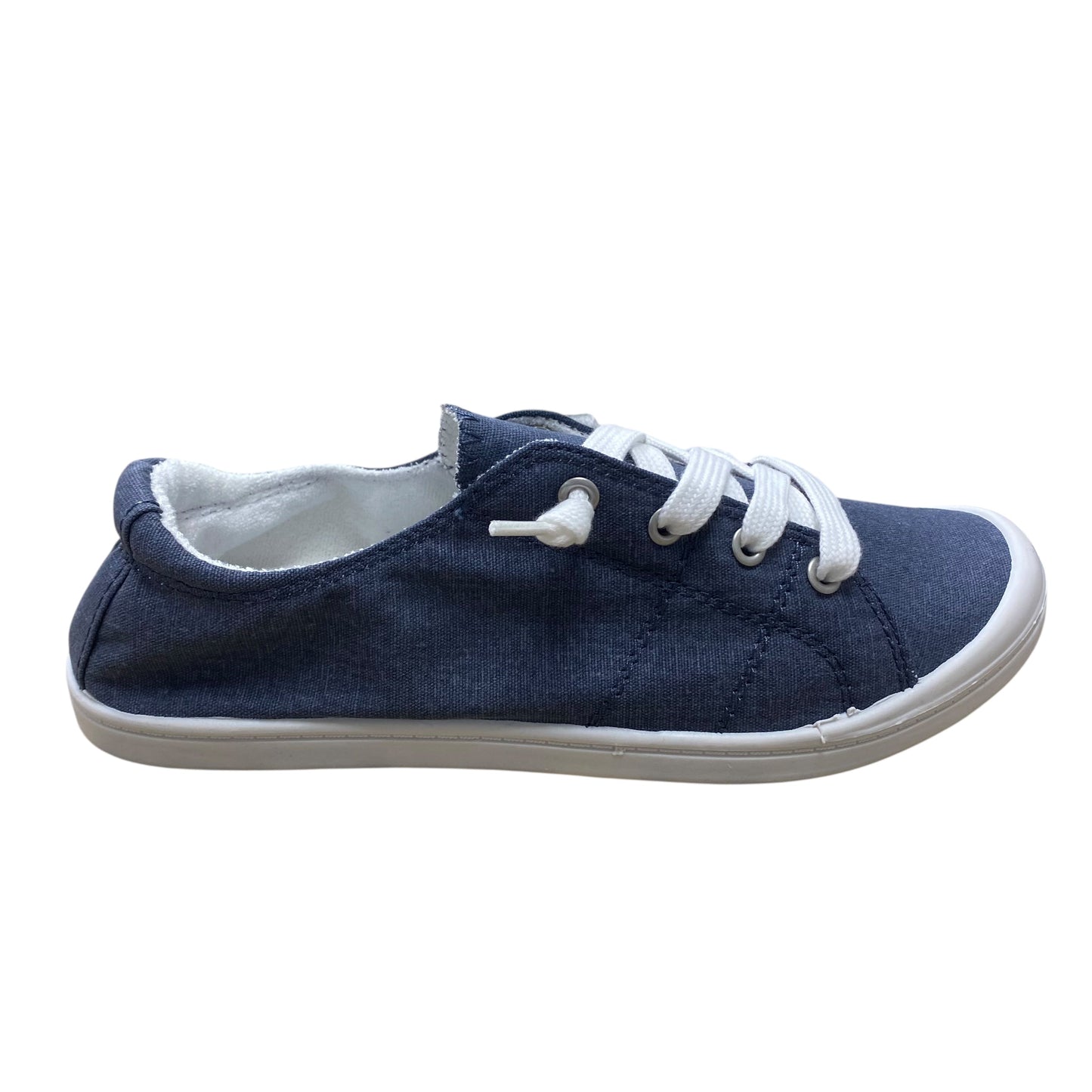 Shoes Flats By Soda In Blue, Size:9