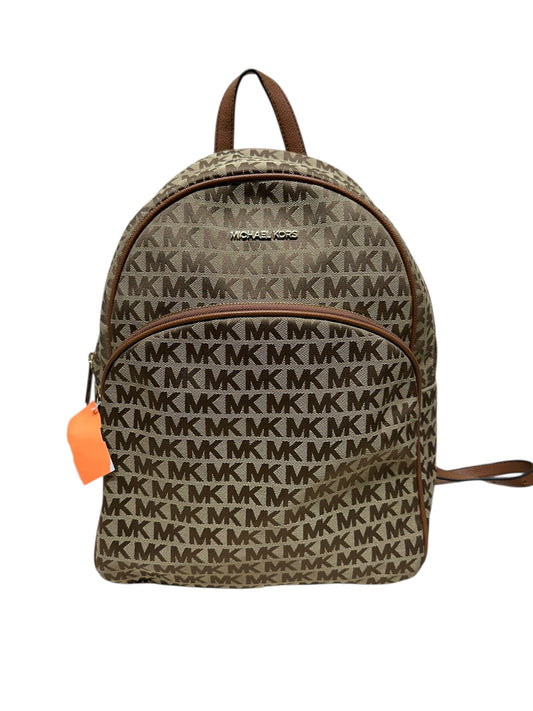 Backpack Designer By Michael Kors In Tan, Size:Large