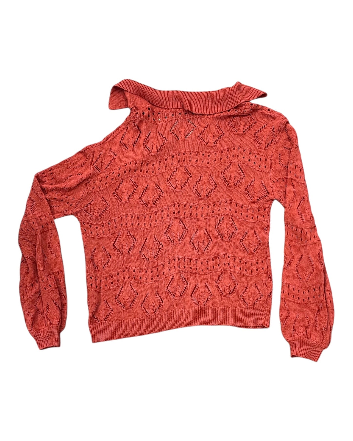 Top Ls By Clothes Mentor In Orange, Size:M