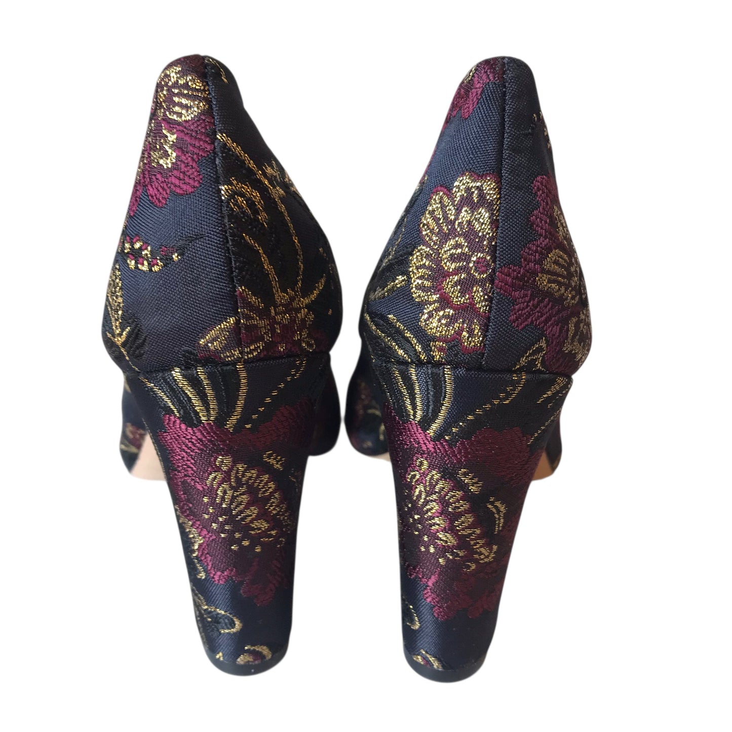 Shoes Heels Block By Antonio Melani In Floral Print, Size:8