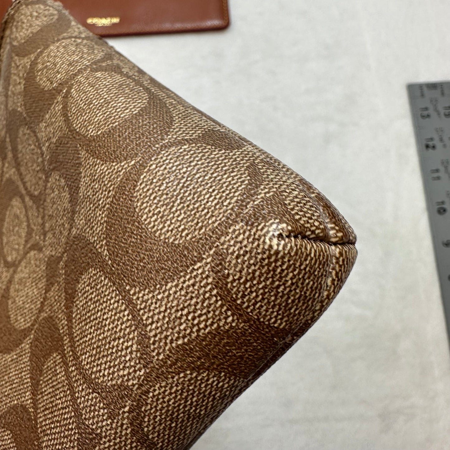 Clutch Designer By Coach, Size: Small