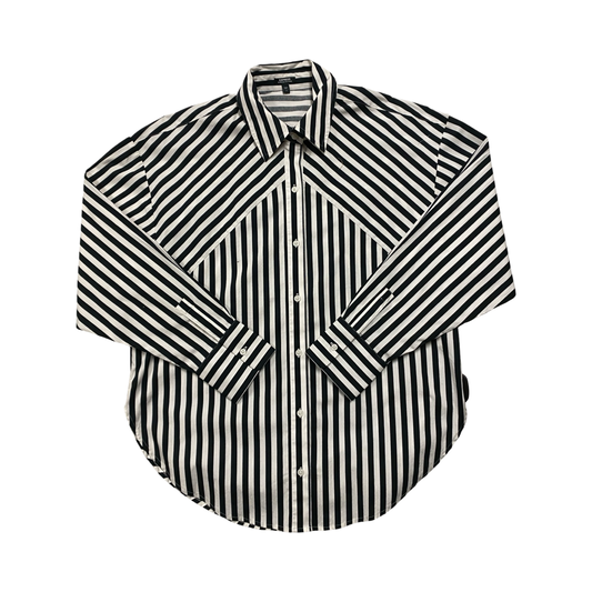 Top Ls By Express In Striped Pattern, Size:S