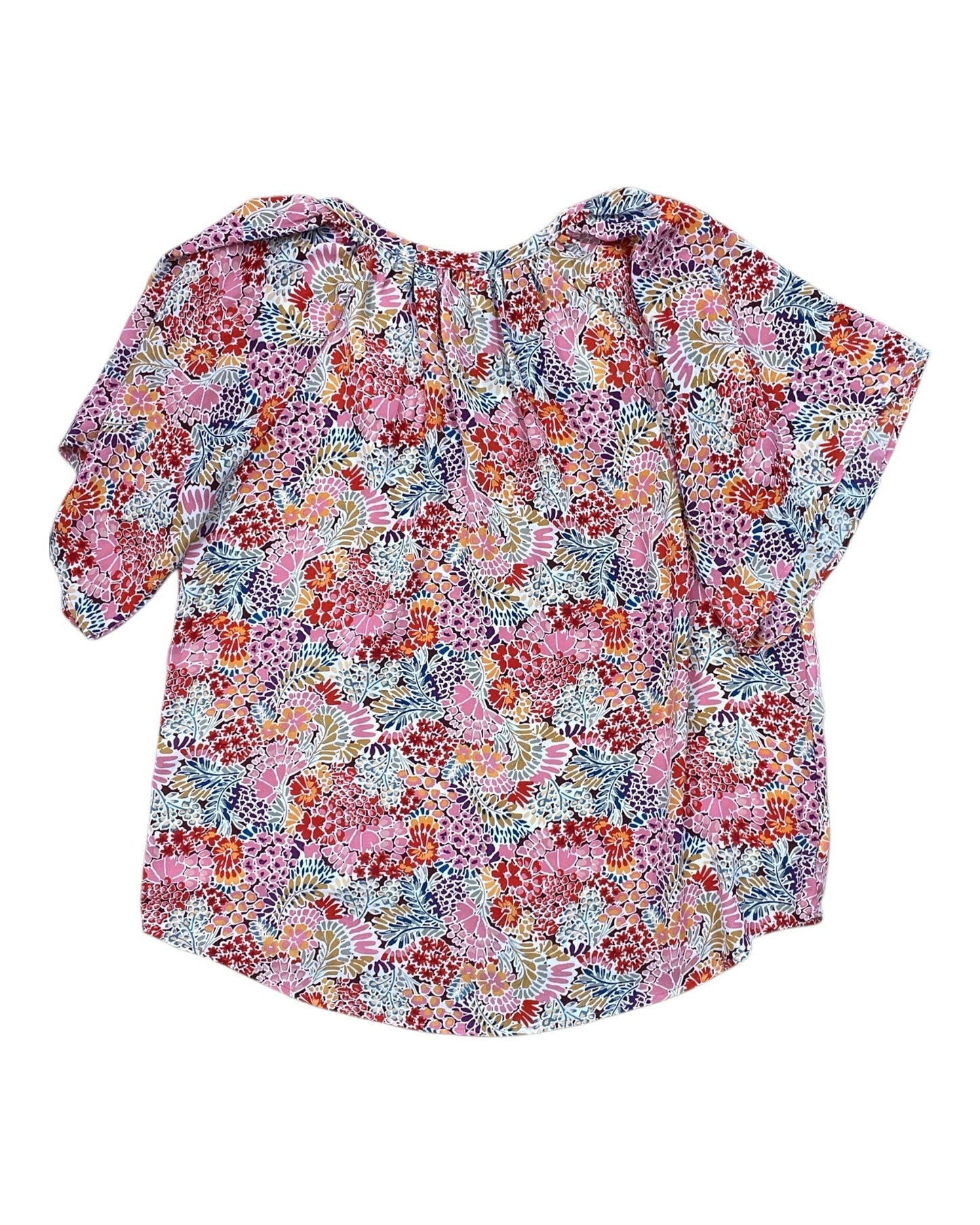 Top Ss By Clothes Mentor In Pink & Red, Size:L
