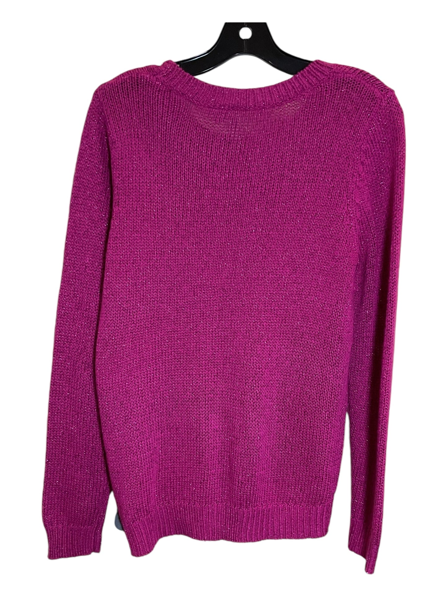 Sweater By Relativity In Purple, Size: L