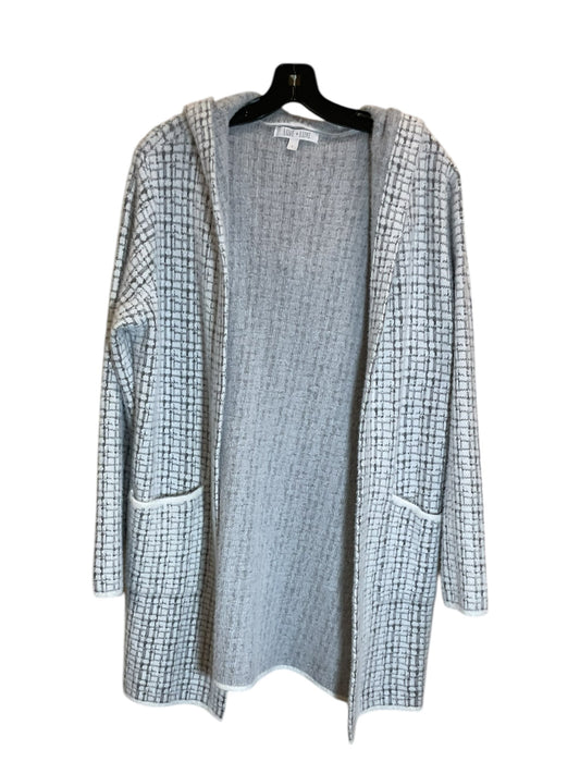 Sweater Cardigan By Clothes Mentor In Grey, Size: L