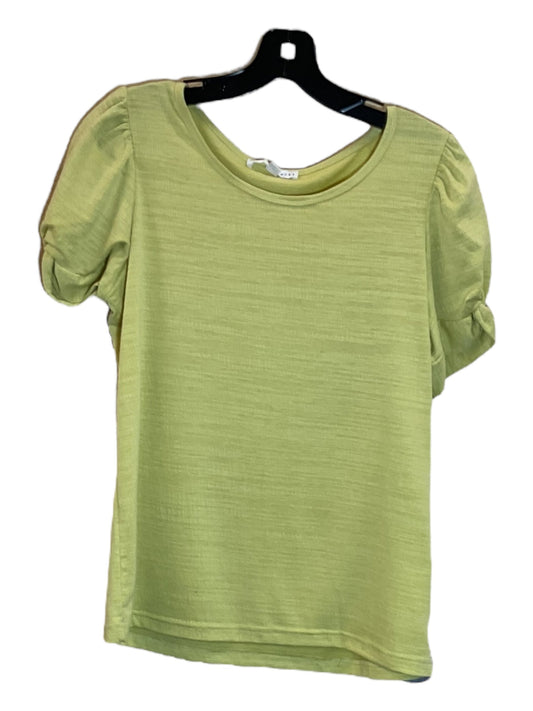 Green Top Short Sleeve Jane And Delancey, Size M