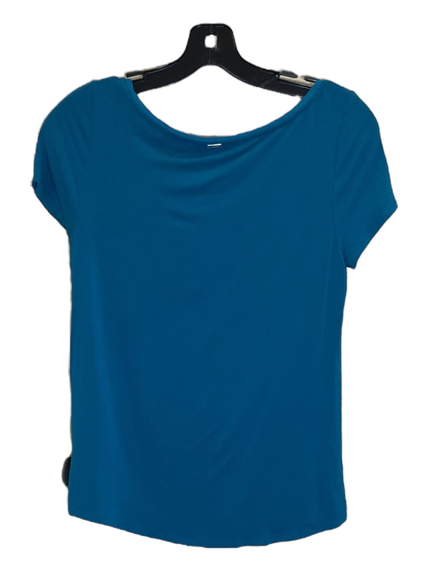 Top Short Sleeve By White House Black Market In Teal, Size: Xs