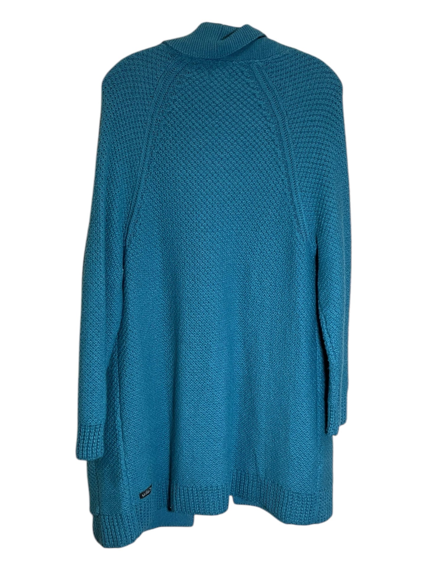 Sweater Cardigan By Matilda Jane In Teal, Size: M