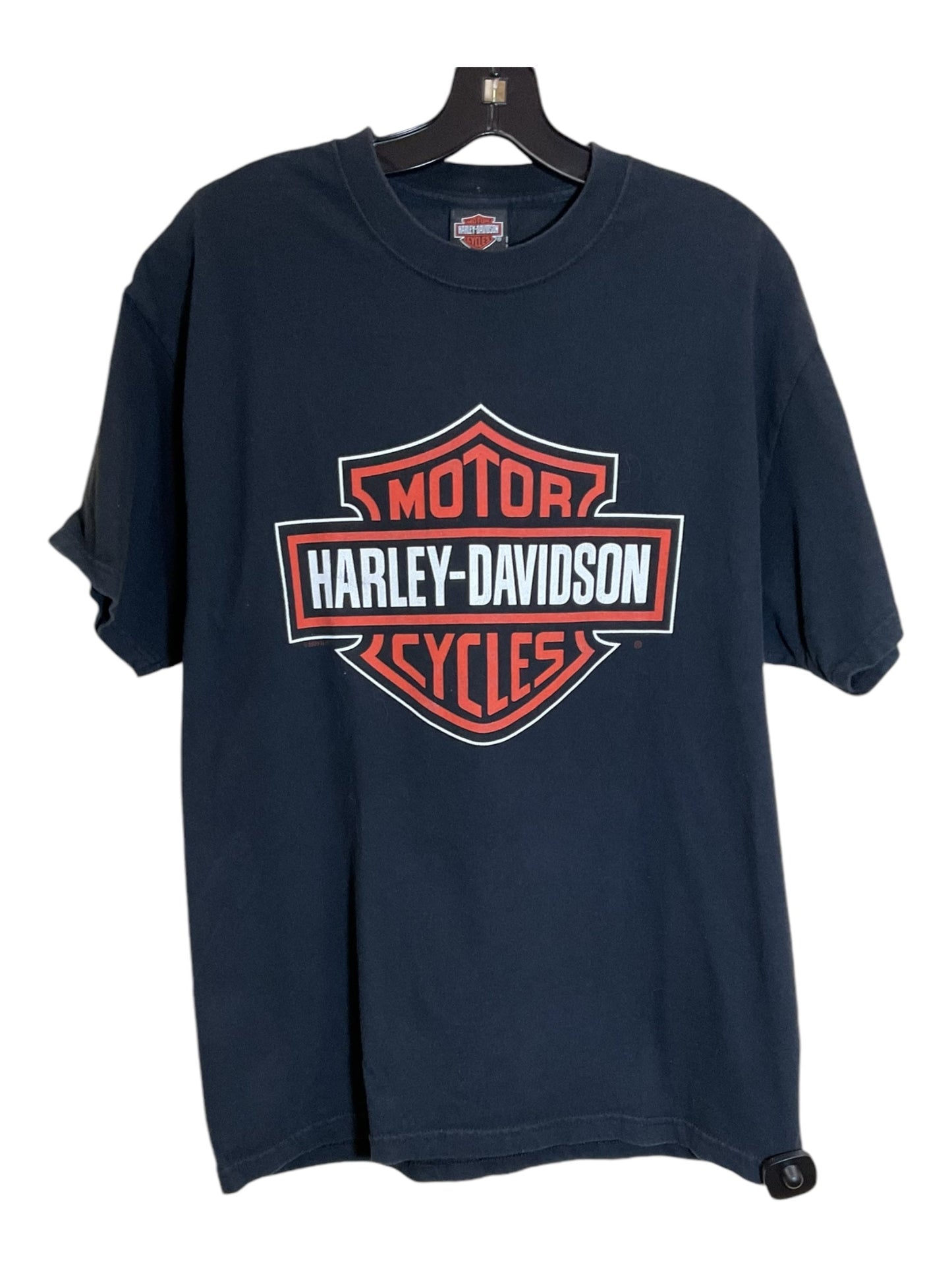 Top Short Sleeve By Harley Davidson In Black, Size: L